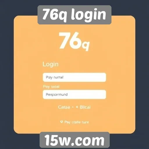 Exploração das funcionalidades do site 76q login